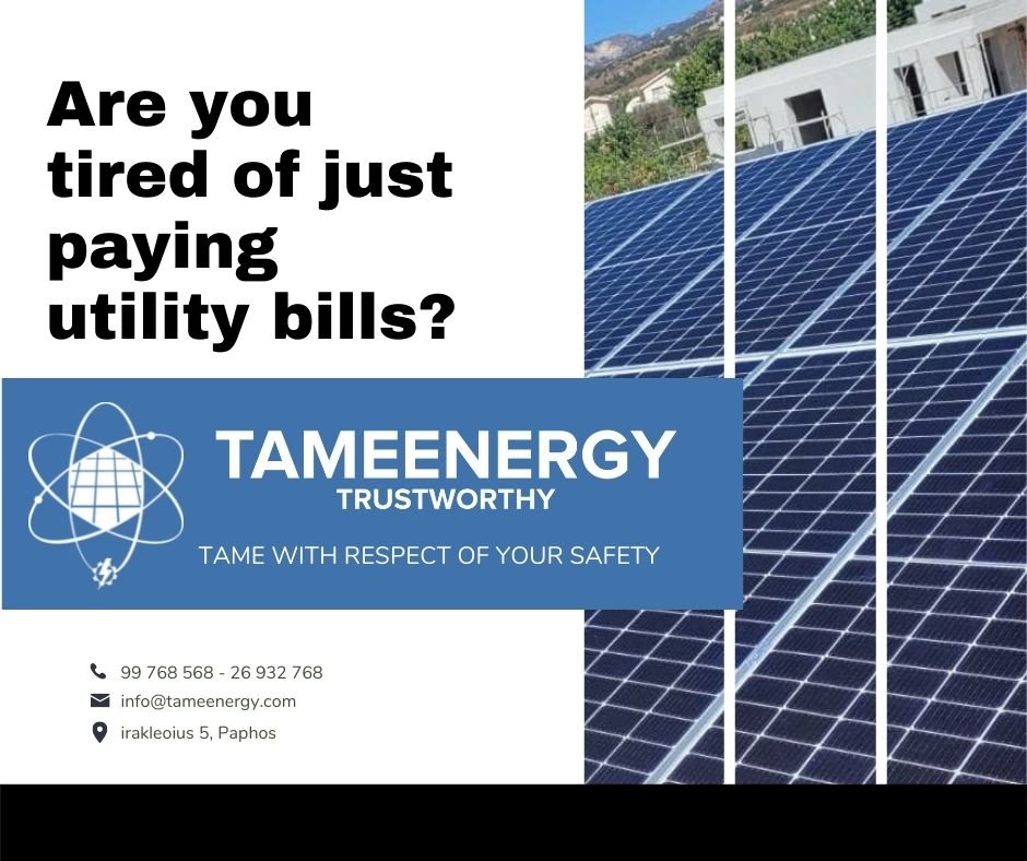 Are you tired of just paying utility bills? Contact us